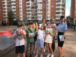 В Лобне провели акцию "Безопасный двор"