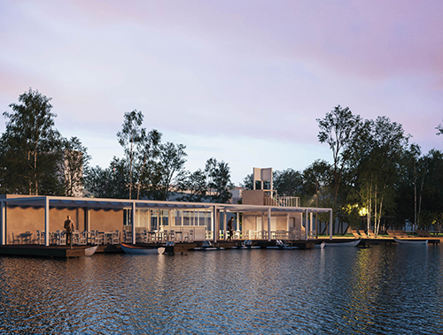 Пляж, лодочная станция и теннисный уголок: в Лобне обновят набережную пруда «Москвич»