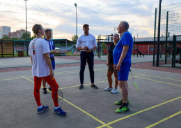 В Лобненском лесопарке проверили работу спортивной зоны