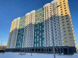В шестом корпусе ЖК «Лобня Сити» начали монтаж лифтов