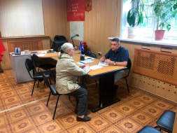 Депутат городского Совета депутатов Дмитрий Краснов провел очередной прием жителей Лобни