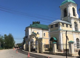 В Лобне начат капитальный ремонт дороги, ведущей к храму Спаса Нерукотворного Образа в Киово 