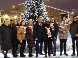 Председатель Совета депутатов поздравил жителей города с Новым годом
