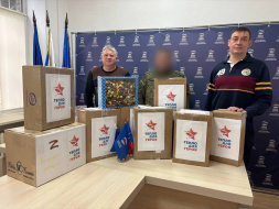 Поддержка земляков: гуманитарная помощь из Лобни на передовую