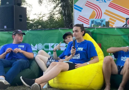 Лобненские волонтеры на «ЭкоКемпинге» Лобненские волонтеры на «ЭкоКемпинге»