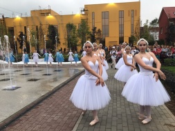 Ко Дню города в центральном парке Лобни открыли фонтан 