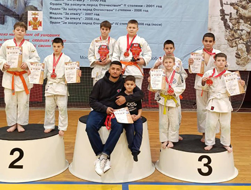 Лобненские дзюдоисты победили на XII турнире памяти Вячеслава Сахнова