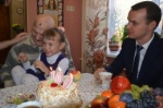 Ивана Канаева, долгожителя Лобни, лично поздравил глава города