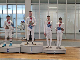 Фехтовальщик лобненской «Академии спорта» стал призером Межрегионального турнира