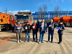 Госавтоинспекторы Лобни проводят профилактические беседы в автотранспортных предприятиях города