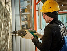 В Лобне стартовал капитальный ремонт фасада многоквартирного дома