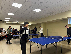 В лобненском отделении колледжа «Подмосковье» прошел турнир по настольному теннису