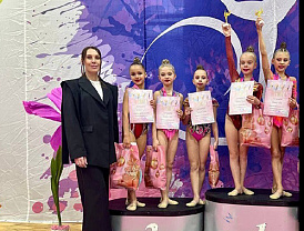 В Лобне прошло первенство по художественной гимнастике «Зимняя сказка»