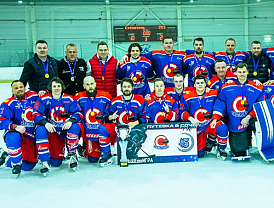 Лобненский хоккейный клуб «Строитель» стал чемпионом Московской области