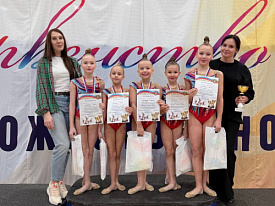 Гимнастки из Лобни завоевали три золота на открытом турнире «Кубок весны» 