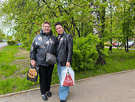 Член местного политического совета провела встречу с матерью мобилизованного военнослужащего