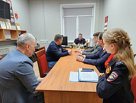 В Госатвоинспекции Лобни прошёл брифинг, посвященный вопросам повышения уровня дорожно-транспортной безопасности