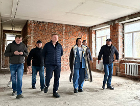 В школе №3 продолжается капитальный ремонт