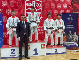 Спортсмен лобненской «Академии спорта» стал призером Первенства Московской области по дзюдо