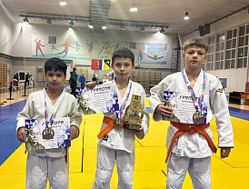 Спортсмены из Лобни завоевали семь медалей на первенстве по дзюдо