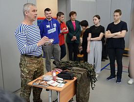 Лобненские студенты приняли участие в мастер-классе по тактической медицине