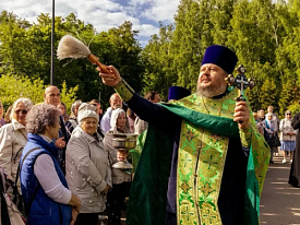 В Лобне прошел молебен о городе