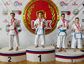 Юные каратисты Лобни завоевали путевки на Первенство России