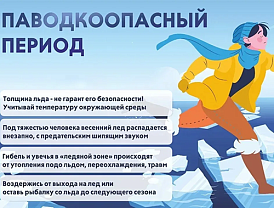 Лобненцев проинформировали о правилах поведения во время весеннего паводка 