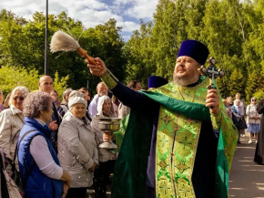 В Лобне прошел молебен о городе В Лобне прошел молебен о городе