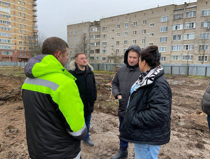Глава города Лобня проконтролировала ход строительства крупных инфраструктурных объектов Глава города Лобня проконтролировала ход строительства крупных инфраструктурных объектов
