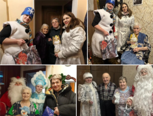 Дети Лобни продолжают делиться своим теплом с жителями города Дети Лобни продолжают делиться своим теплом с жителями города