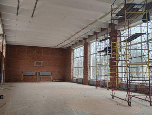 В школе №3 Лобни начались отделочные работы В школе №3 Лобни начались отделочные работы