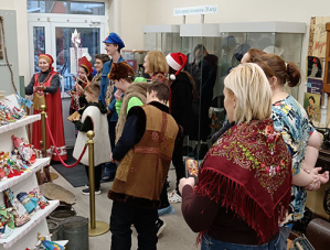 В Музее истории города Лобня встречают Рождество В Музее истории города Лобня встречают Рождество